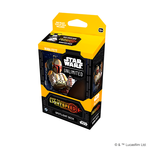 Star Wars Unlimited: Jump to Lightspeed Boba Fett Spotlight Deck image 0